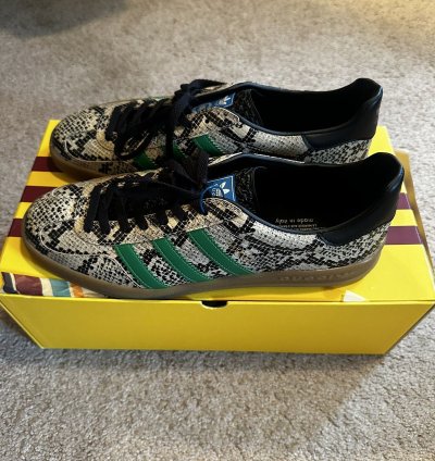 Gucci Adidas Gazelle Python