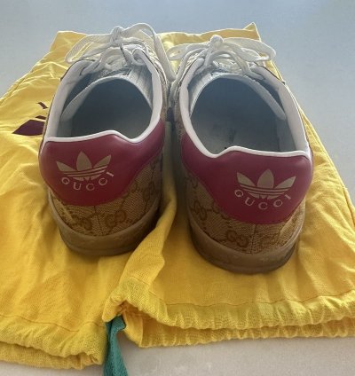Gucci adidas gazelle sneakers