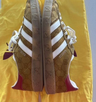 Gucci adidas gazelle sneakers