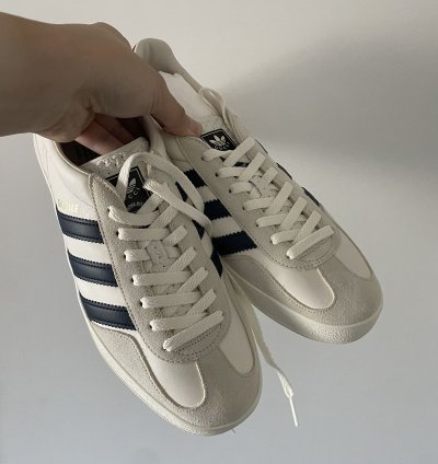Gucci Adidas Leather Gazelle Cream 9 5US