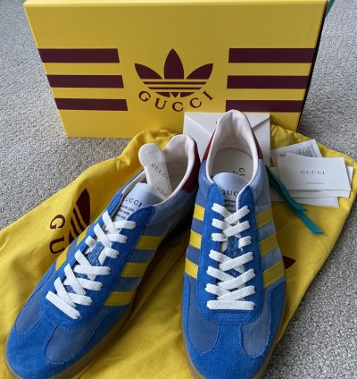 Gucci Adidas men Gazelle