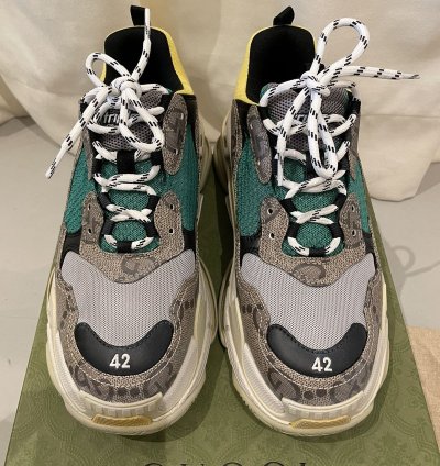 Gucci and Balenciaga Hacker Project triples 42 27 5 us9 uk8