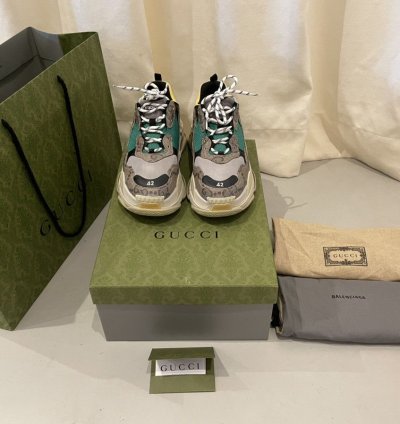 Gucci and Balenciaga Hacker Project triples 42 27 5 us9 uk8