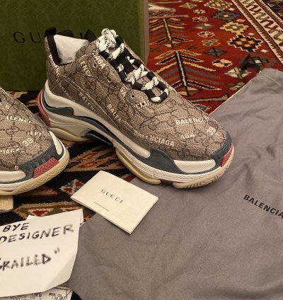 Gucci Balenciaga The Hacker Project Sneakers