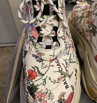 Gucci Balenciaga The Hacker Project Triple Size 44 Floral