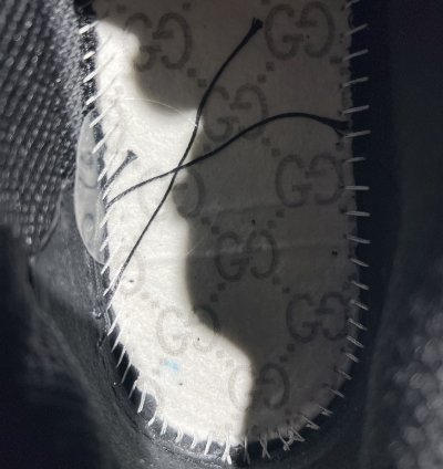 Gucci Basket Black Red Size 7