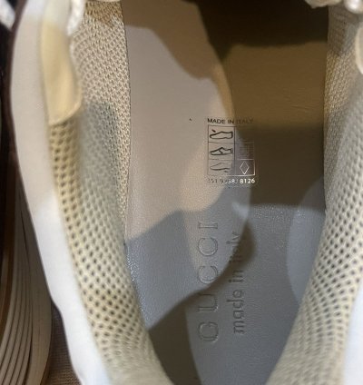 GUCCI Basket Nojum Alligator Sneaker