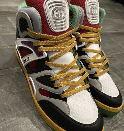 Gucci Basket Sneaker Black Demetra size 10