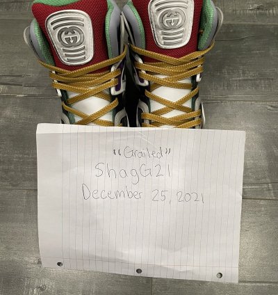 Gucci Basket Sneaker Black Demetra size 10