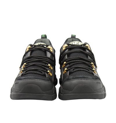 Gucci Black Flashtrek Sega Sneakers