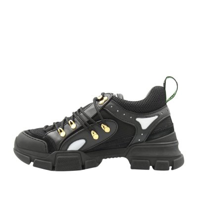 Gucci Black Flashtrek Sega Sneakers