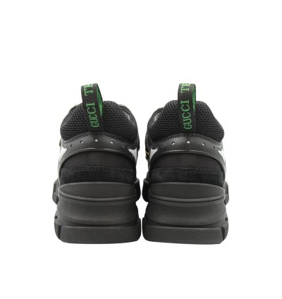 Gucci Black Flashtrek Sega Sneakers