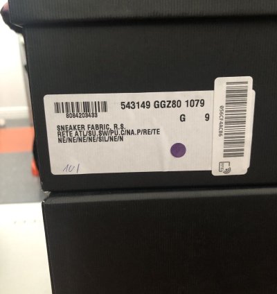 Gucci Black Flashtrek Sega Sneakers