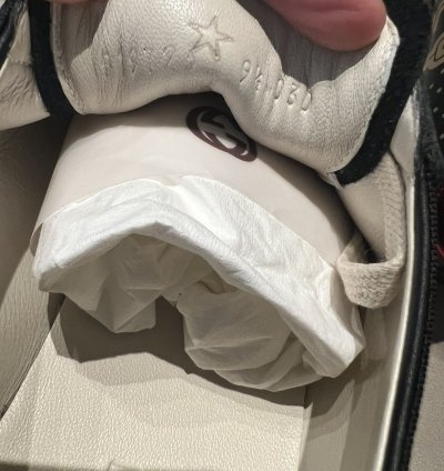Gucci black gold star sneaker