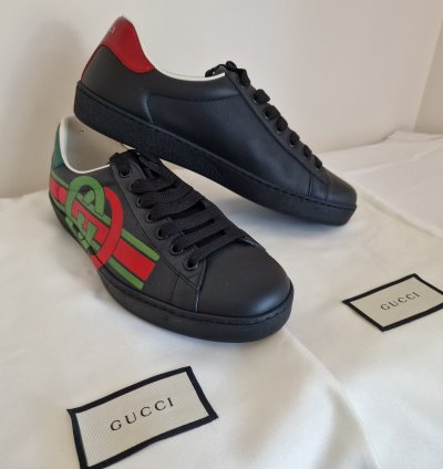 Gucci black sneakers