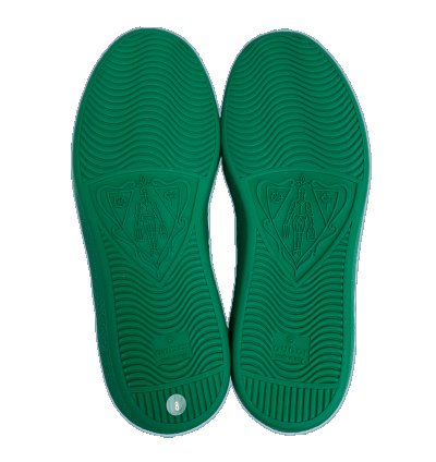 Gucci BNIB Green GG Ace Low-Top Sneaker