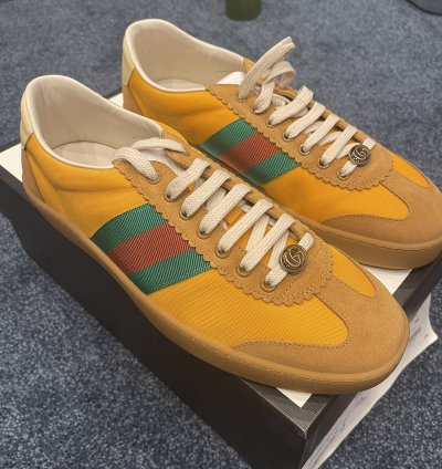 GUCCI CLASSIC WEB GG SHOES