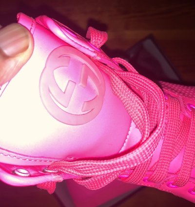 Gucci Coda Neon Leather High Top Sneaker