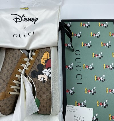 Gucci Disney GG Mickey Mouse Ace Sneakers