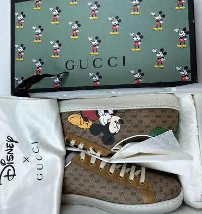 Gucci Disney GG Mickey Mouse Ace Sneakers
