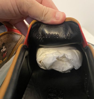 Gucci Disney GG Monogram Mickey Mouse Slip-Ons