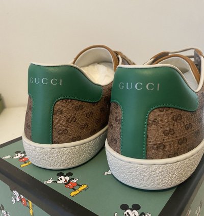Gucci Disney GG Monogram Mickey Mouse Sneakers
