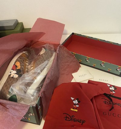 Gucci Disney GG Monogram Mickey Mouse Sneakers