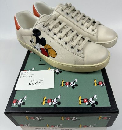 Gucci Disney Mickey Mouse Ace Sneakers