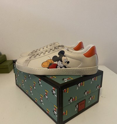 Gucci Disney Mickey Mouse Logo Sneakers