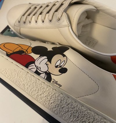 Gucci Disney Mickey Mouse Logo Sneakers