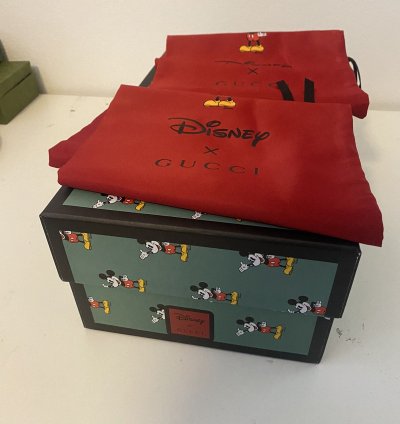 Gucci Disney Mickey Mouse Logo Sneakers