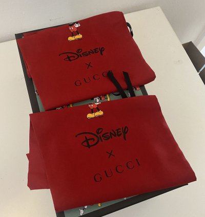 Gucci Disney Mickey Mouse Logo Sneakers