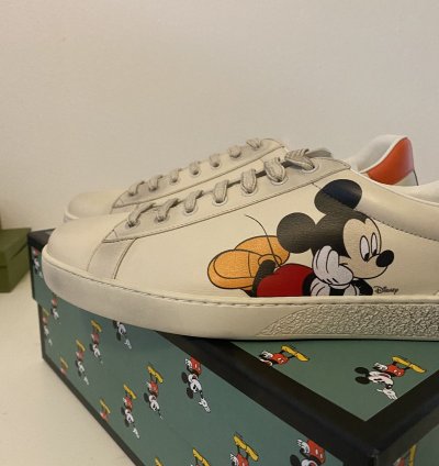 Gucci Disney Mickey Mouse Logo Sneakers