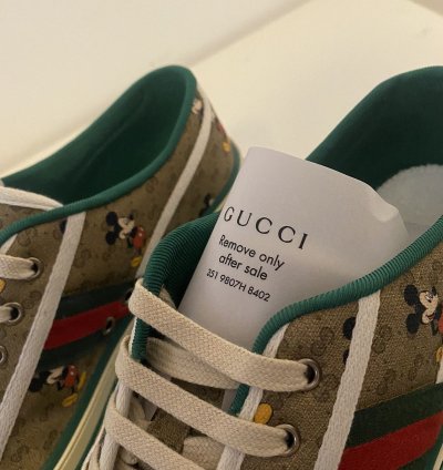 Gucci Disney Tennis 1977 Mickey Mouse Sneakers