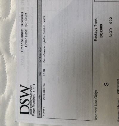 Gucci distressed GG screener