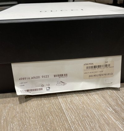 Gucci Distressed Rhyton Sneakers