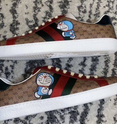 Gucci Doraemon Men Sneaker size 9 5