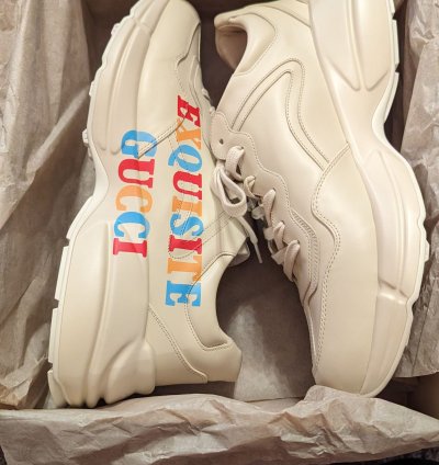 Gucci exquisite sneakers