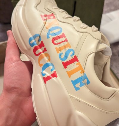 Gucci exquisite sneakers