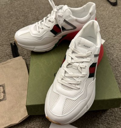 Gucci Fabric Rython Sneaker Brand New