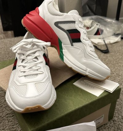 Gucci Fabric Rython Sneaker Brand New