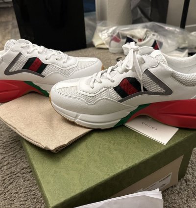 Gucci Fabric Rython Sneaker Brand New