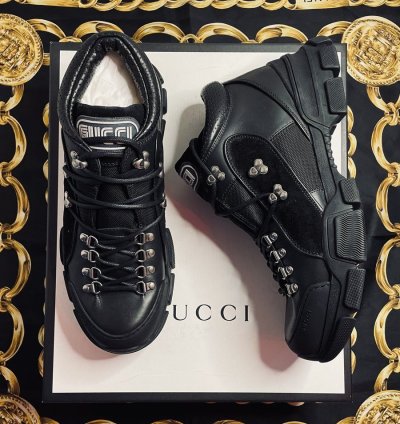 Gucci Flashtrek Black Sneakers