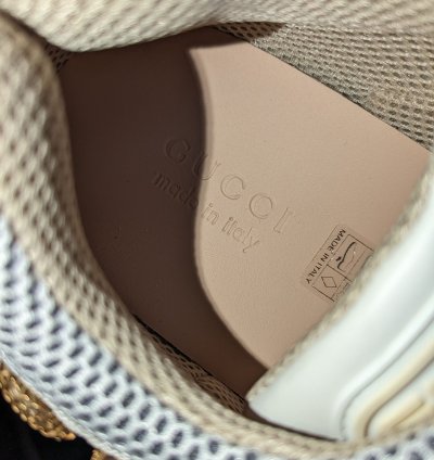 Gucci flashtrek crystal sneakers boots