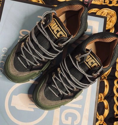 Gucci Flashtrek Green