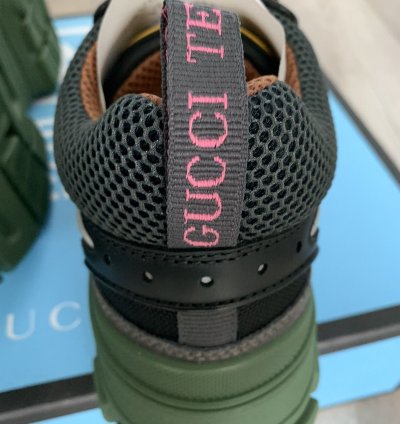 Gucci Flashtrek green black sneaker