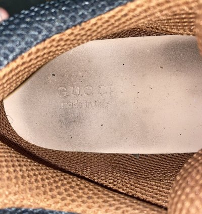 Gucci Flashtrek Leather Sneaker with Crystals