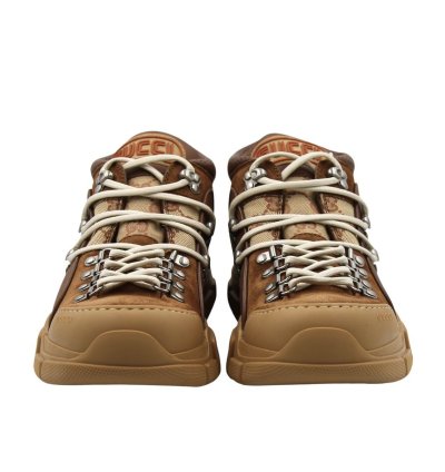 Gucci Flashtrek Low Brick Red