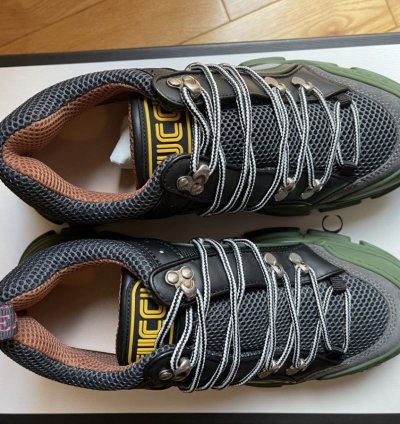 Gucci Flashtrek Low Sega Green Sneakers