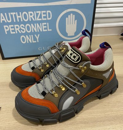 Gucci Flashtrek SEGA Leather Suede